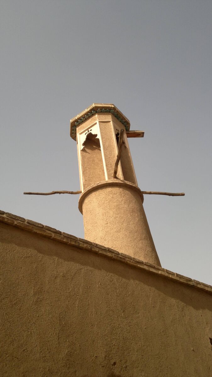 Badgir du centre désertique iranien, relevé 208