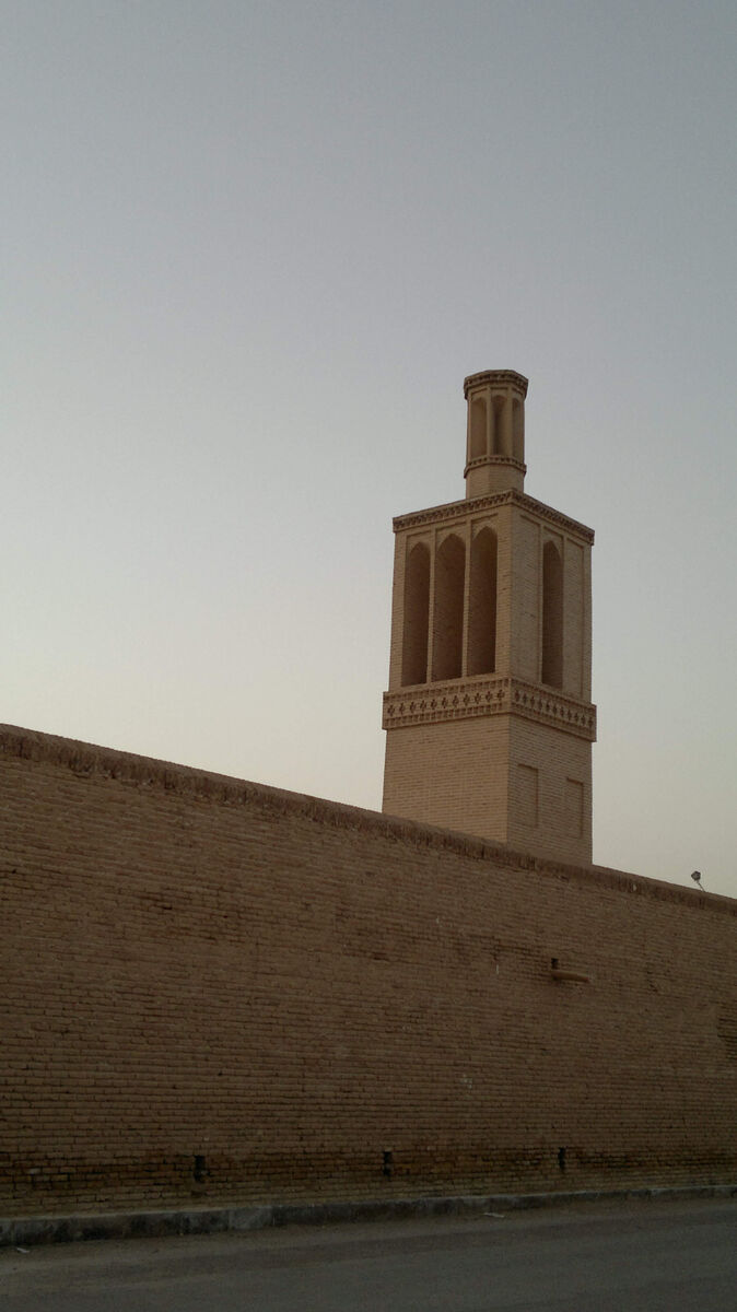 Badgir du centre désertique iranien, relevé 213