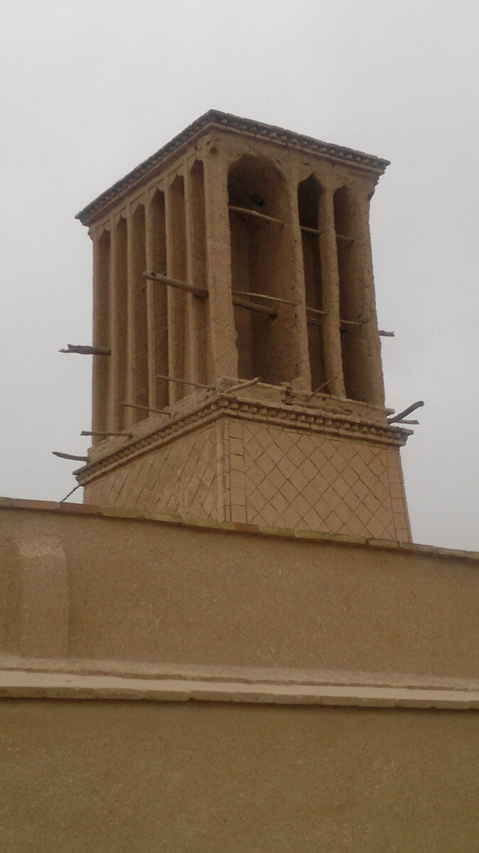 Badgir du centre désertique iranien, relevé 218
