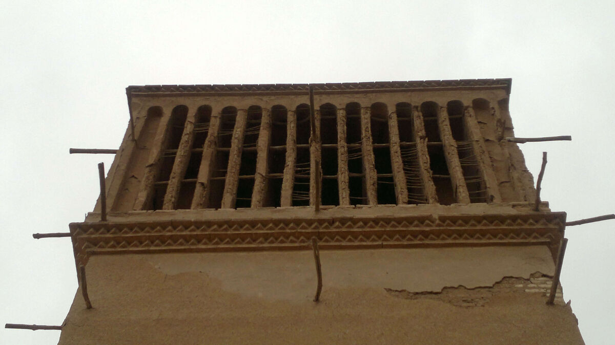 Badgir du centre désertique iranien, relevé 235