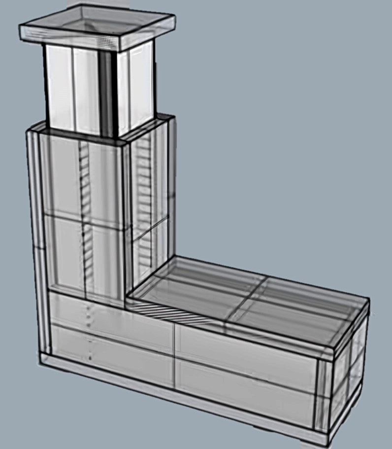 Détail de la maquette de recherche