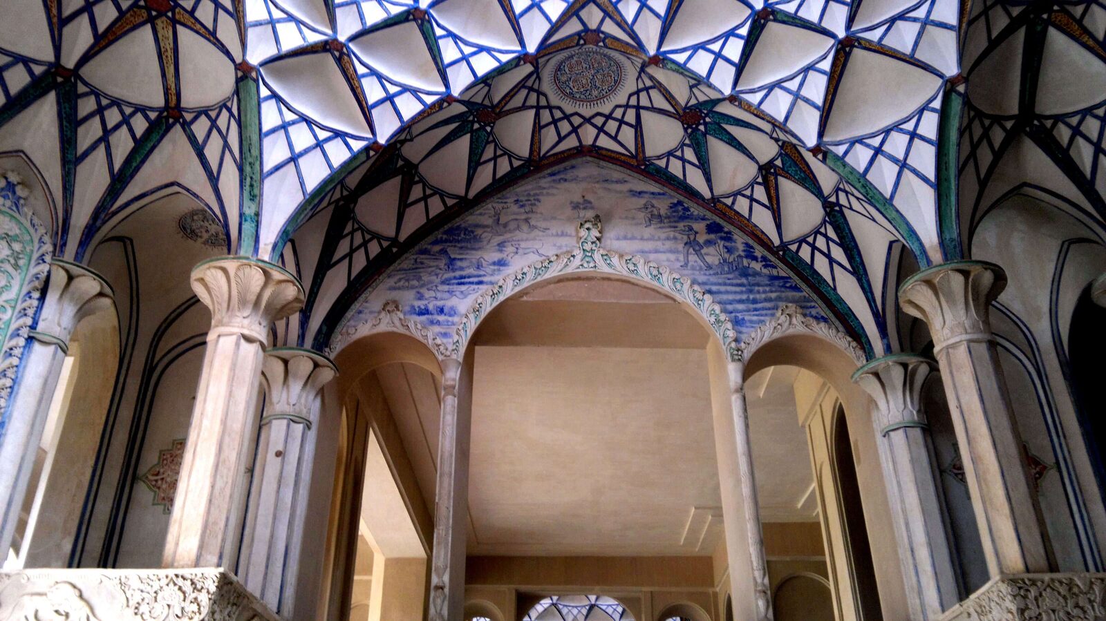 Détail architectural, région de Yazd